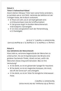 Preview: Buch Alara und Marila - Das Leuchten des Ewigen Riffs (Folge 1)